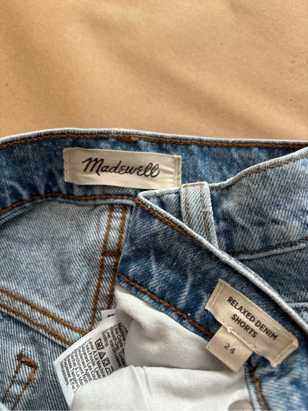 Madewell Relaxed Denim Shorts for Women